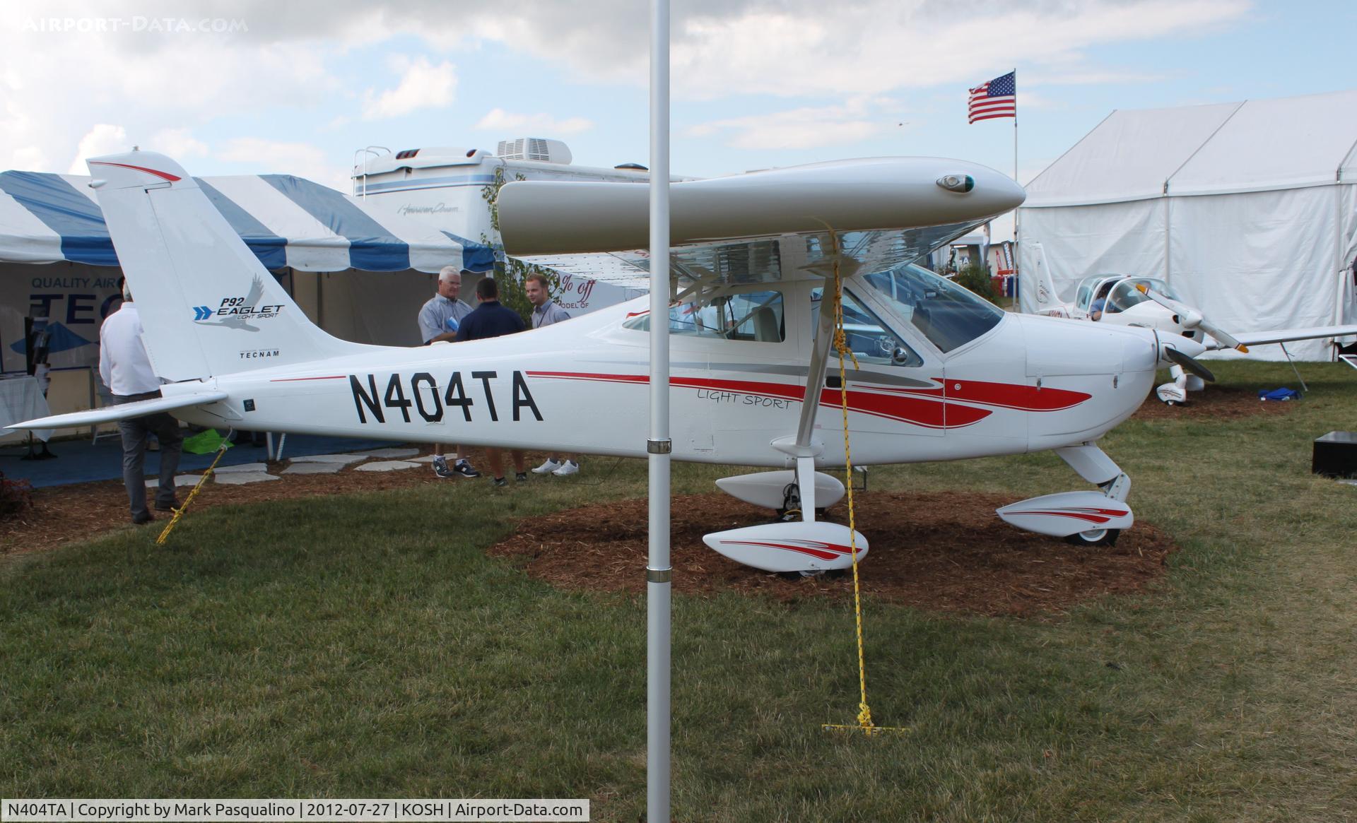 N404TA, Tecnam P-92 Eaglet C/N 1327, Tecnam P92 Eaglet