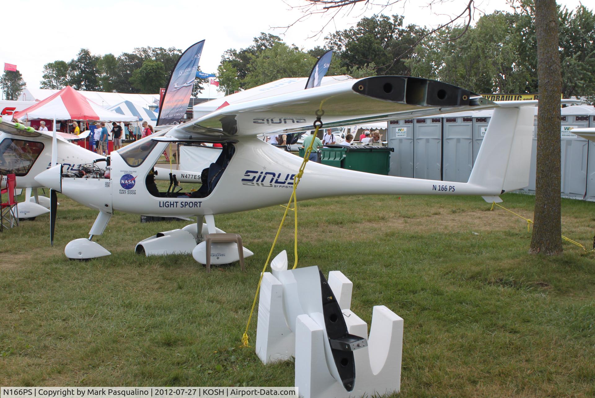 N166PS, 2011 Pipistrel Sinus C/N 423 SN 912 LSA, Pipistrel LSA SRL Sinus