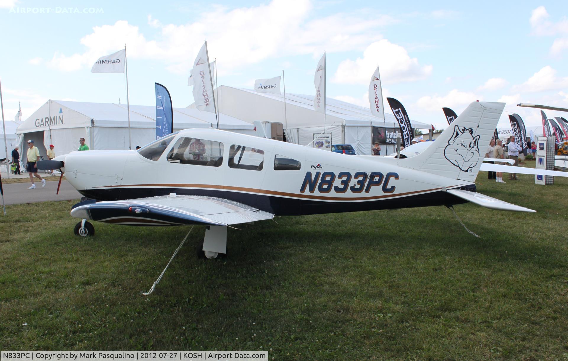 N833PC, 2006 Piper PA-28R-201 Cherokee Arrow III C/N 2844128, Piper PA-28R-201