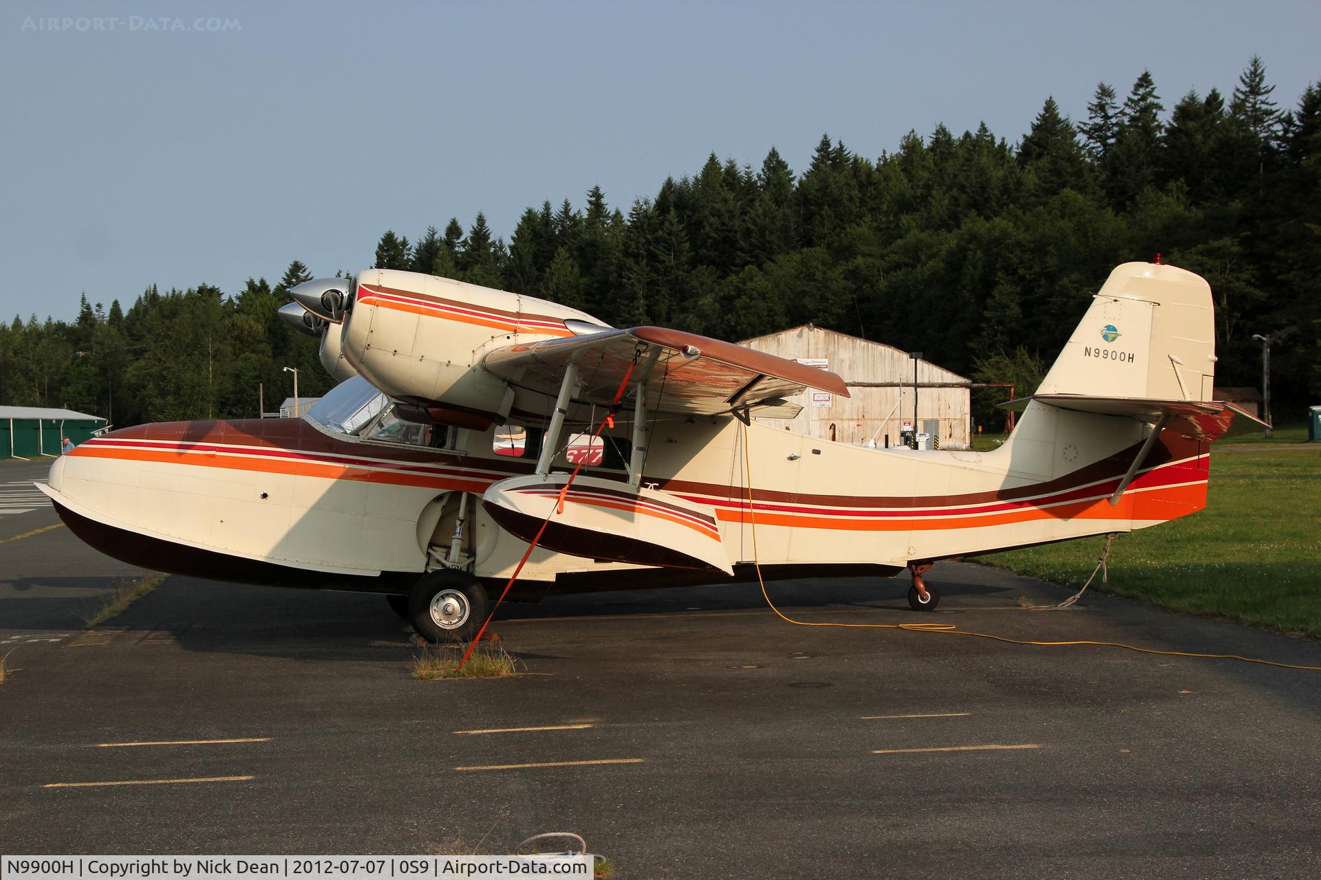 N9900H, 1943 Grumman G-44 Widgeon C/N 1328, 0S9 Port Townsend
