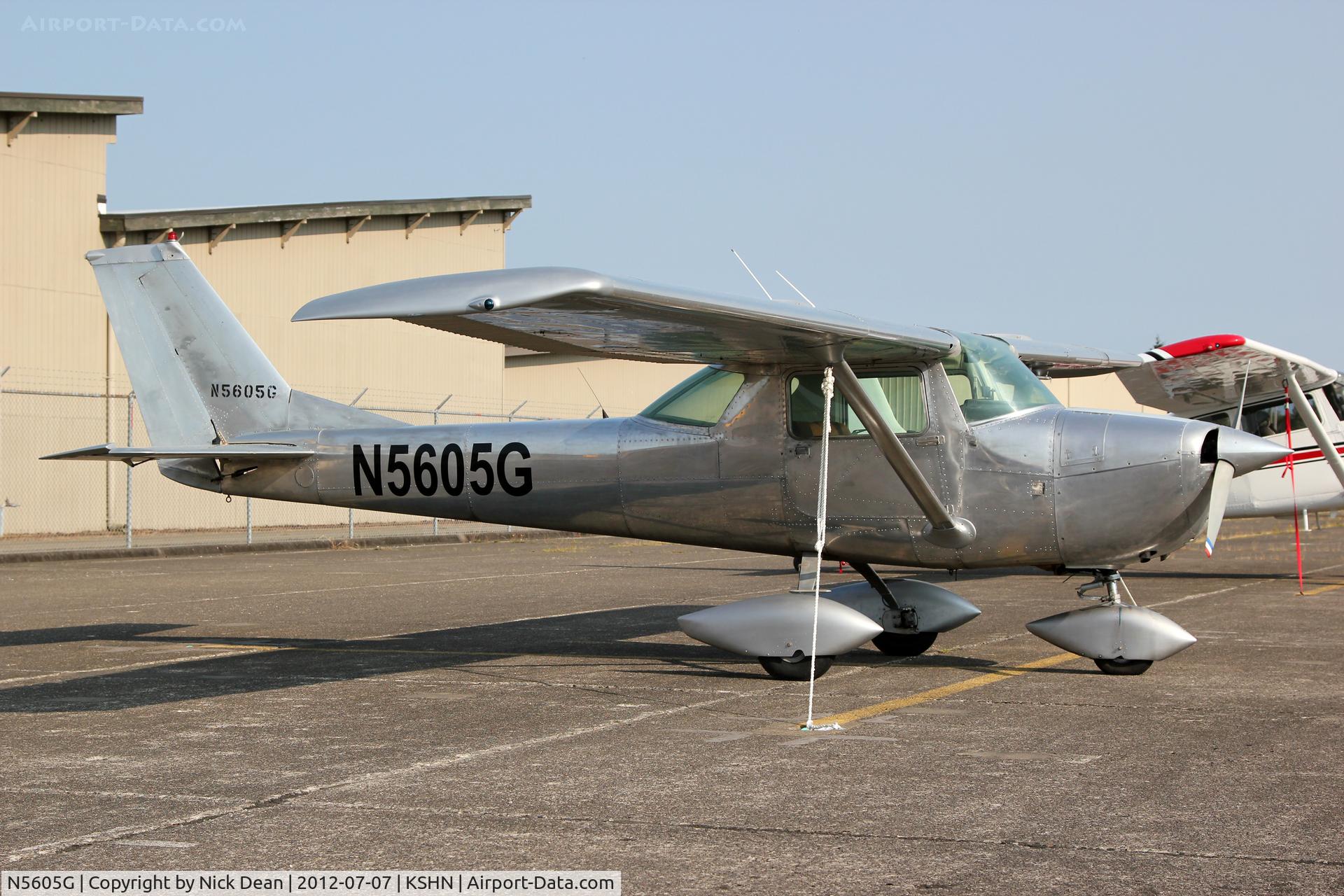 N5605G, 1969 Cessna 150J C/N 15071105, KSHN/SHN