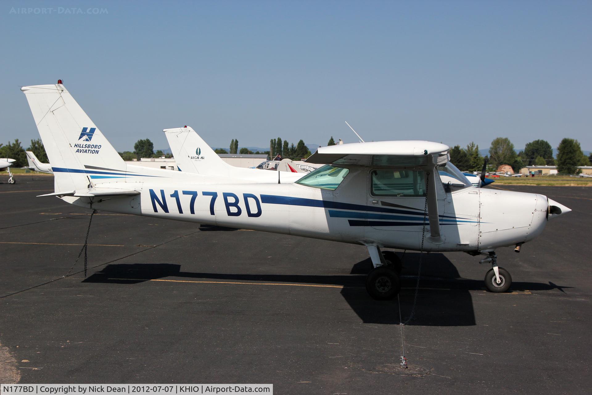 N177BD, 1978 Cessna 152 C/N 15281660, KHIO/HIO
