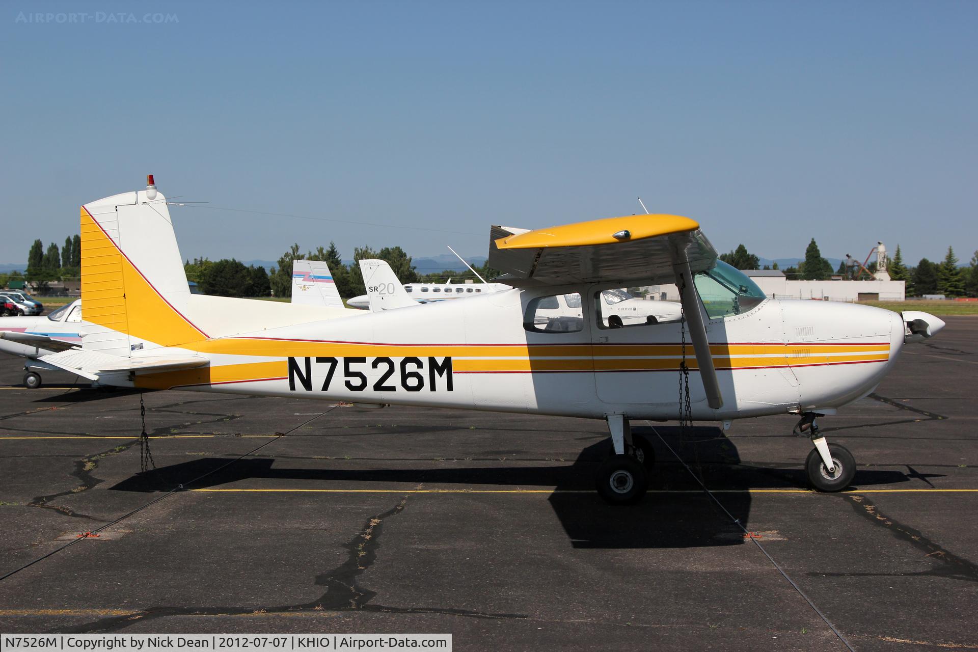N7526M, Cessna 175 Skylark C/N 55826, KHIO/HIO