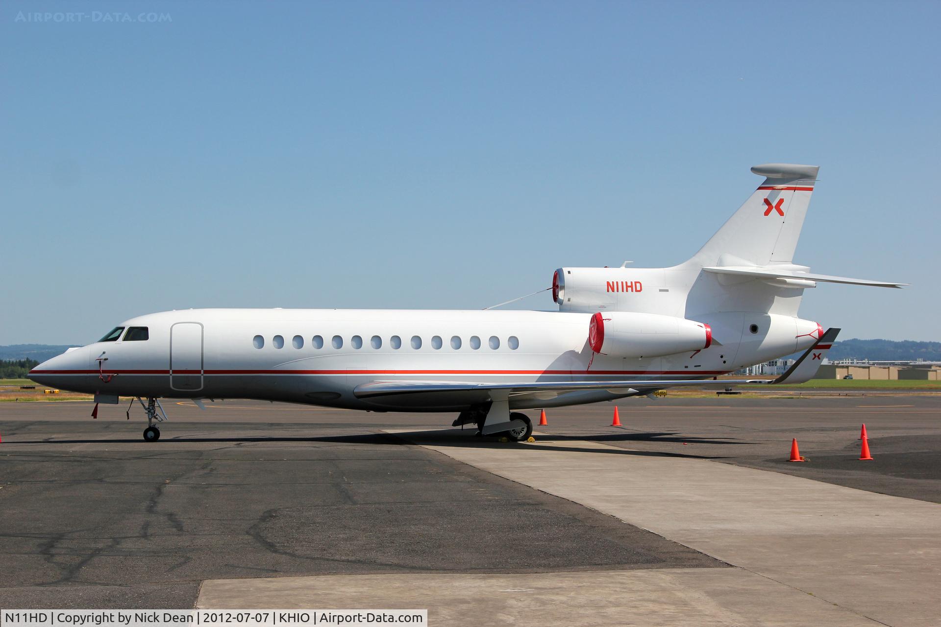 N11HD, 2009 Dassault Falcon 7X C/N 62, KHIO/HIO