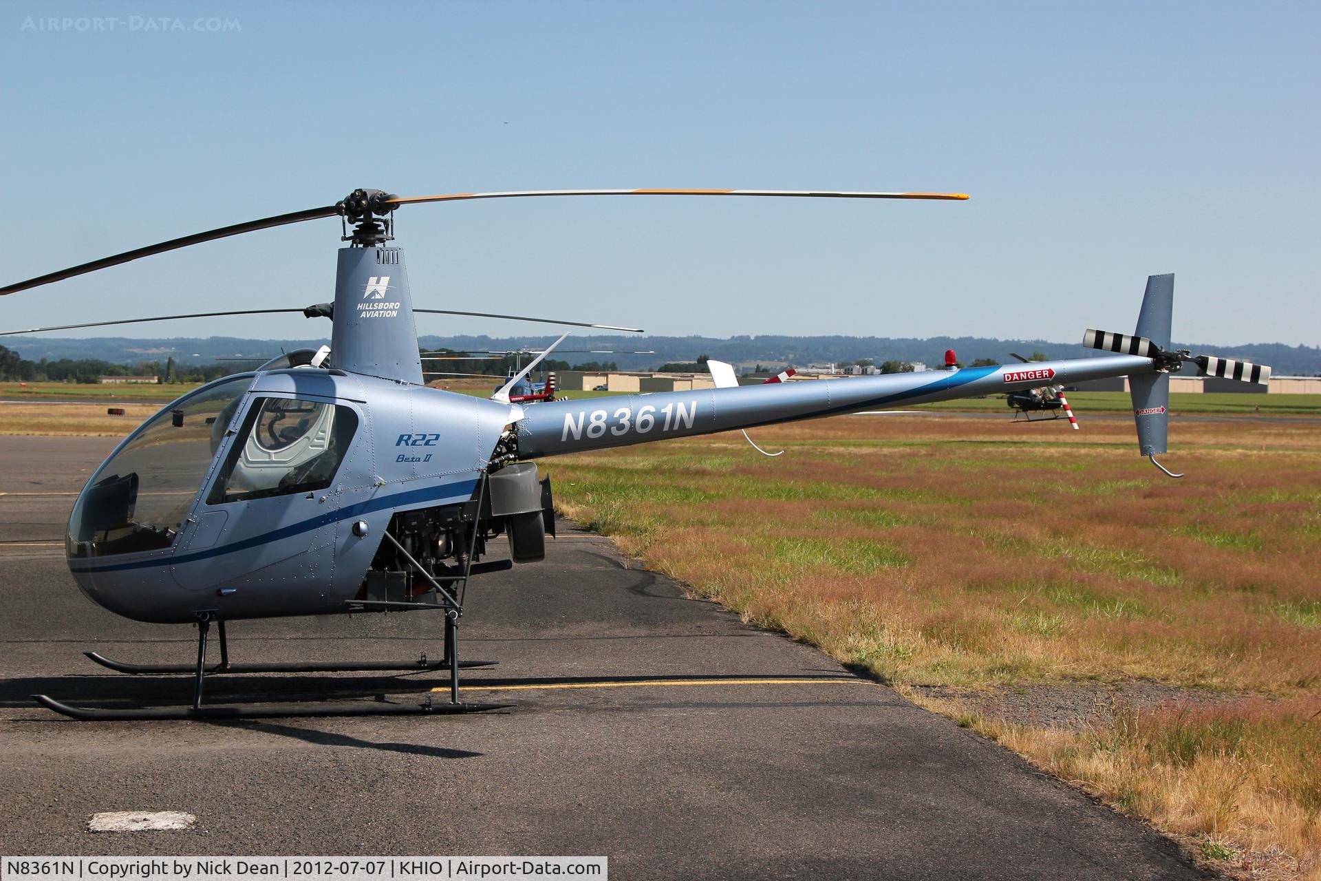N8361N, 1998 Robinson R22 BETA C/N 2901, KHIO/HIO