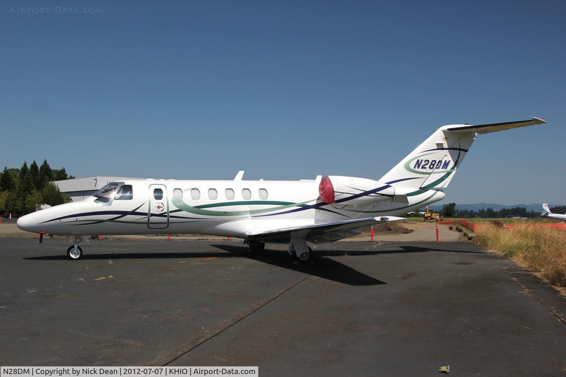N28DM, 2007 Cessna 525B C/N 525B0142, KHIO/HIO