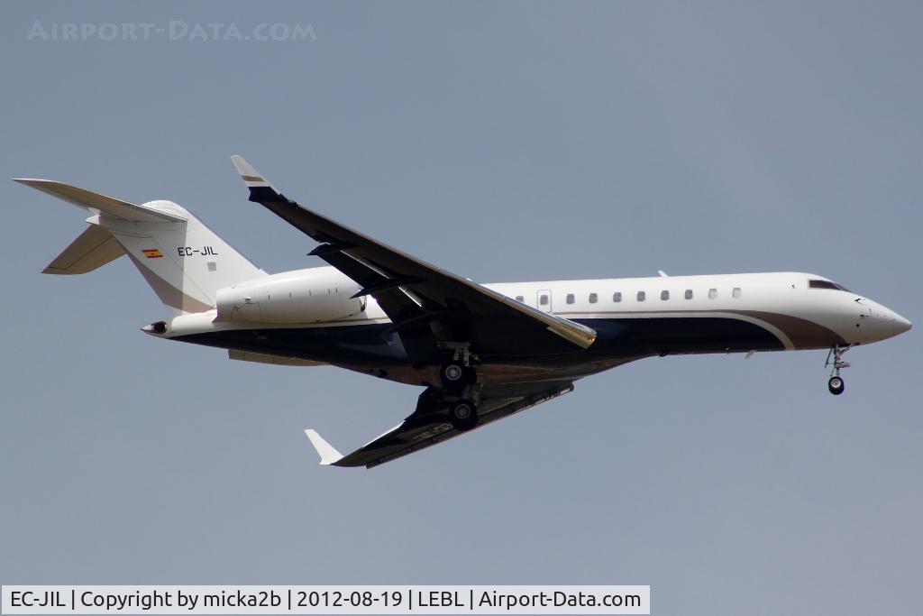 EC-JIL, 2004 Bombardier BD-700-1A10 Global Express C/N 9146, Landing