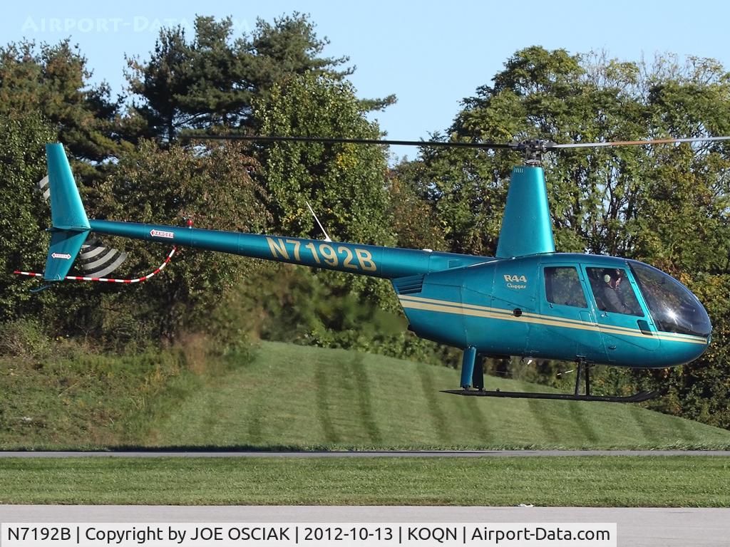 N7192B, 2000 Robinson R44 C/N 0848, at Brandywine Airport
