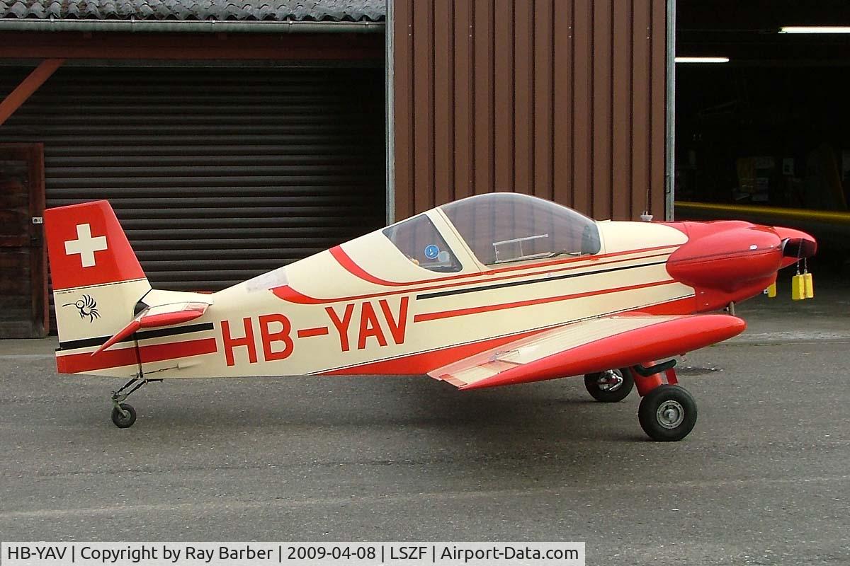 HB-YAV, 1986 Brugger MB-2 Colibri C/N 41, Brugger MB.2 Colibri [41] Birrfeld~HB 08/04/2009