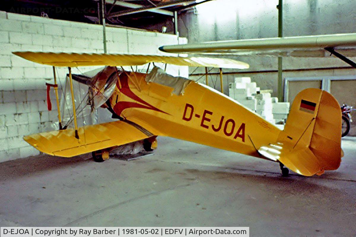 D-EJOA, 1943 Bucker Bu-133C Jungmeister C/N 48, Bucker Bu-133C Jungmeister [48] Worms~D 02/05/1981