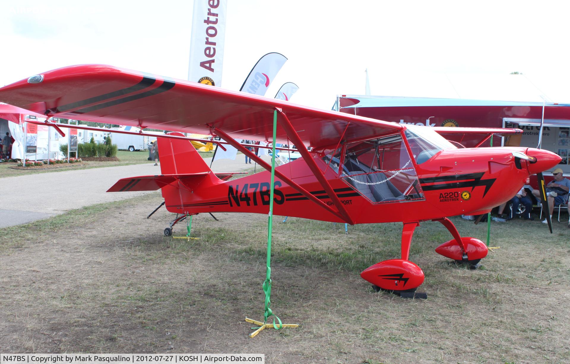 N47BS, 2010 Aeropro CZ A220 C/N 32010, Aeropro Cz A220