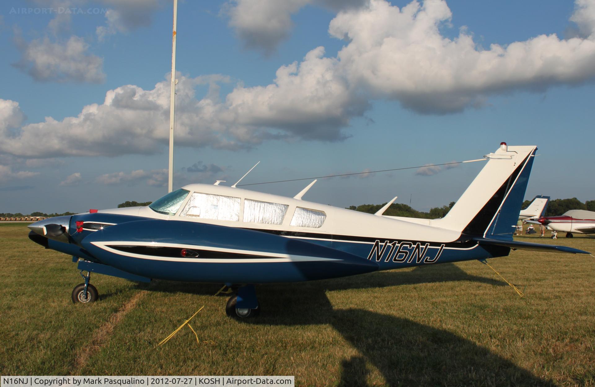 N16NJ, 1969 Piper PA-30 Twin Comanche Twin Comanche C/N 30-1845, Piper PA-30