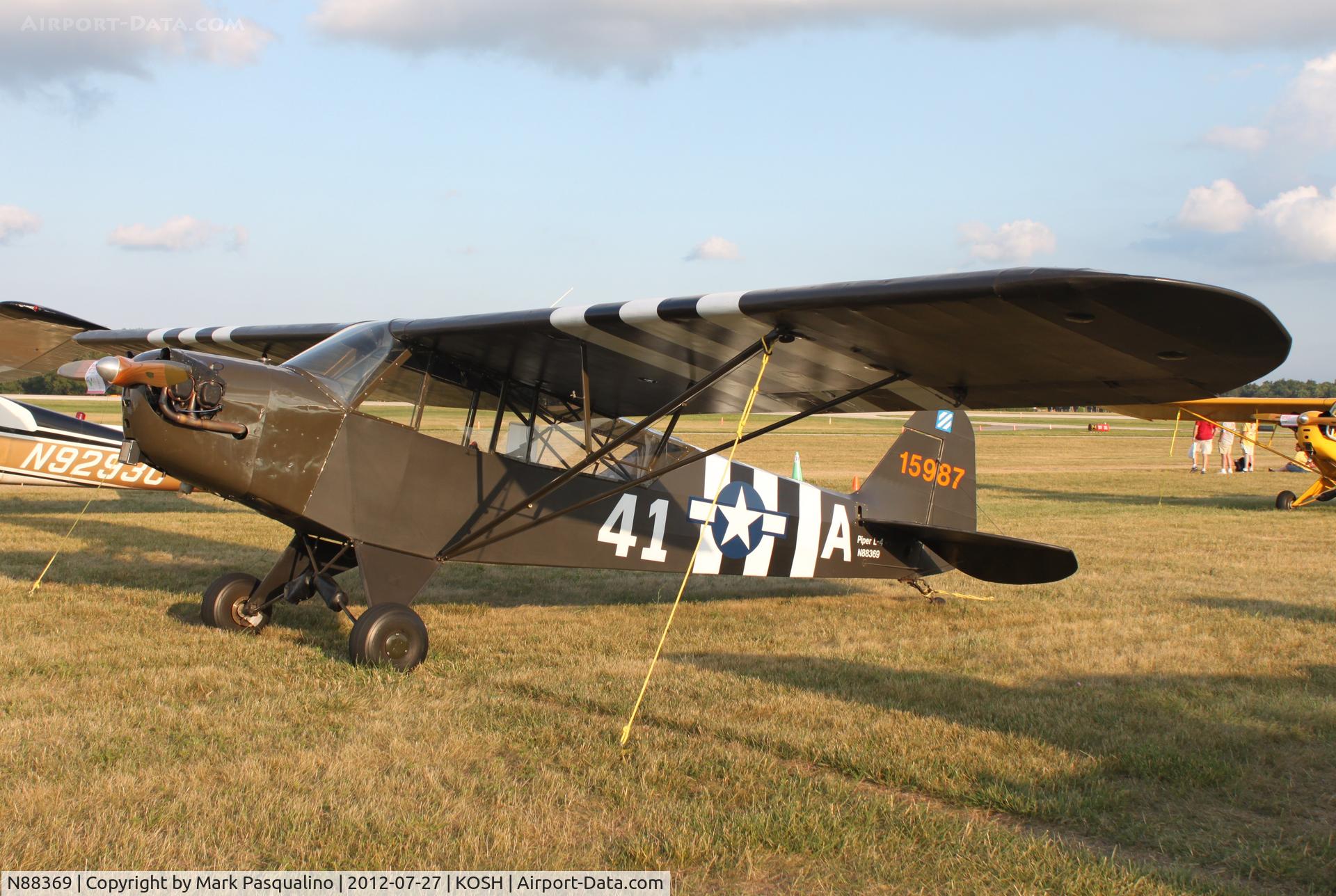 N88369, 1946 Piper J3C-65 Cub C/N 15987, Piper J3C-65