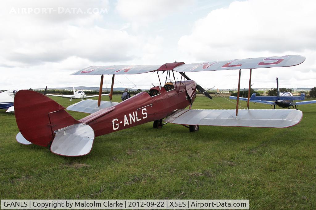 G-ANLS, 1944 De Havilland DH-82A Tiger Moth II C/N 85862, De Havilland DH-82A Tiger Moth II, Great North Fly-In, Eshott Airfield UK, September 2012.