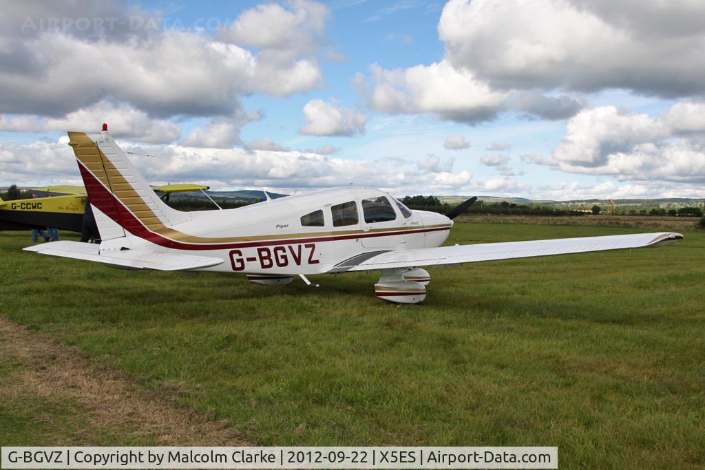 G-BGVZ, 1979 Piper PA-28-181 Cherokee Archer II C/N 28-7990528, Piper PA-28-181 Cherokee Archer II, Great North Fly-In, Eshott Airfield UK, September 2012.