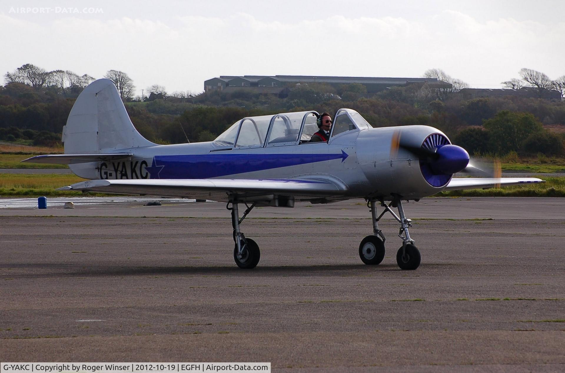 G-YAKC, 1986 Yakovlev Yak-52 C/N 867212, Resident Yak-52. Previous registration LY-AKC.