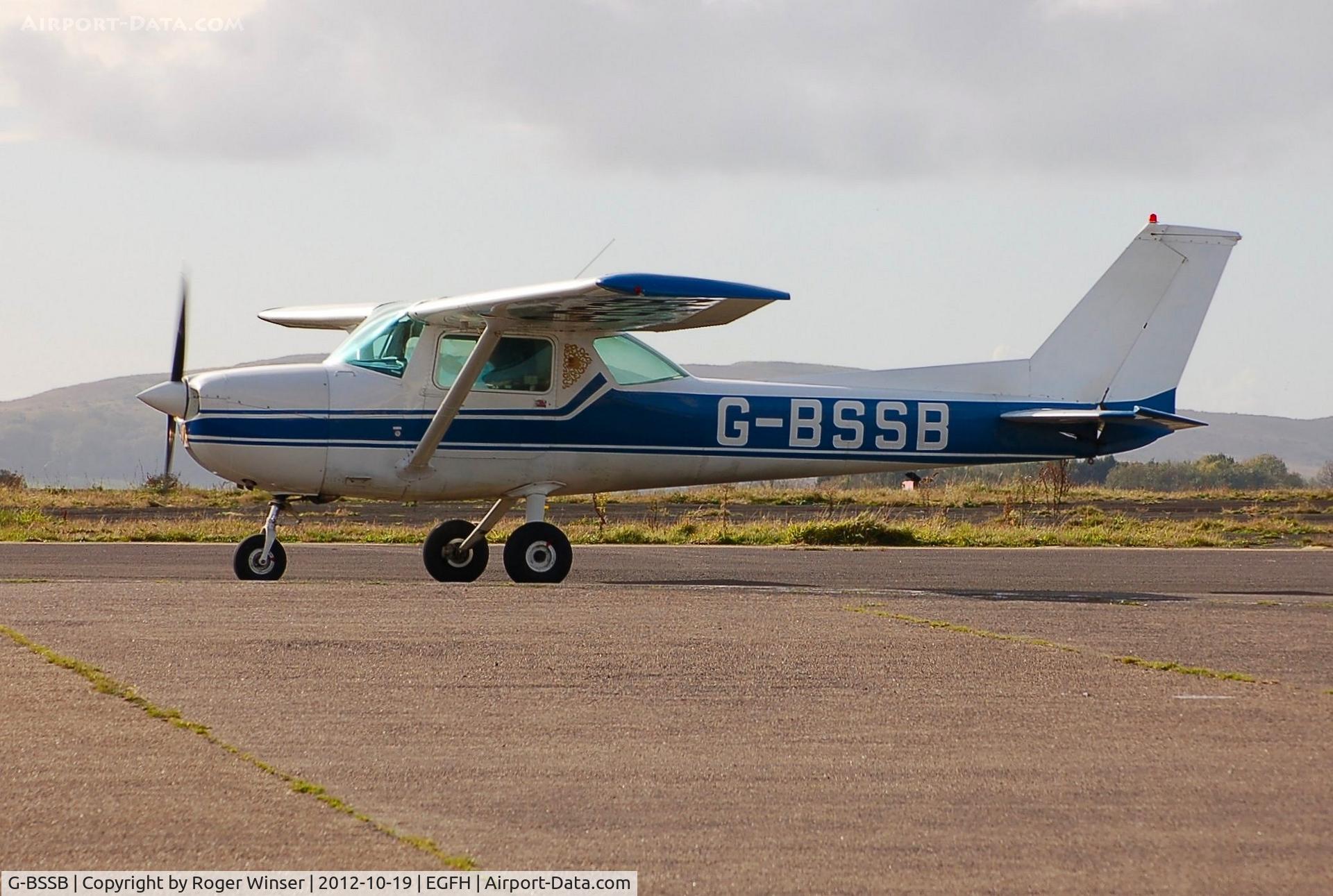 G-BSSB, 1972 Cessna 150L C/N 150-74147, Visiting Cessna 150 operated by FlyWales . Previously registered N19076