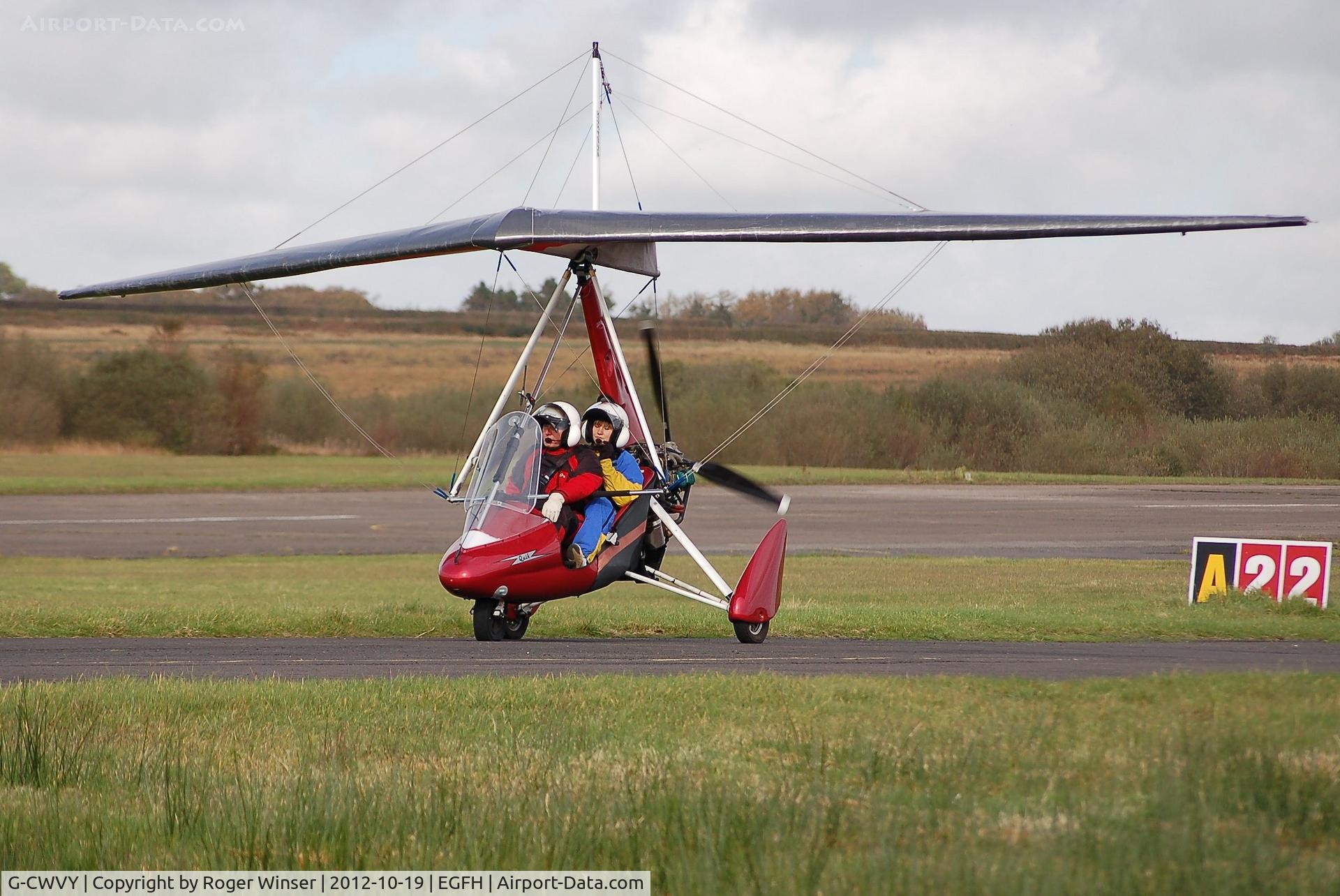 G-CWVY, 2003 Mainair Pegasus Quik C/N 7984, Resident Pegasus Quik.