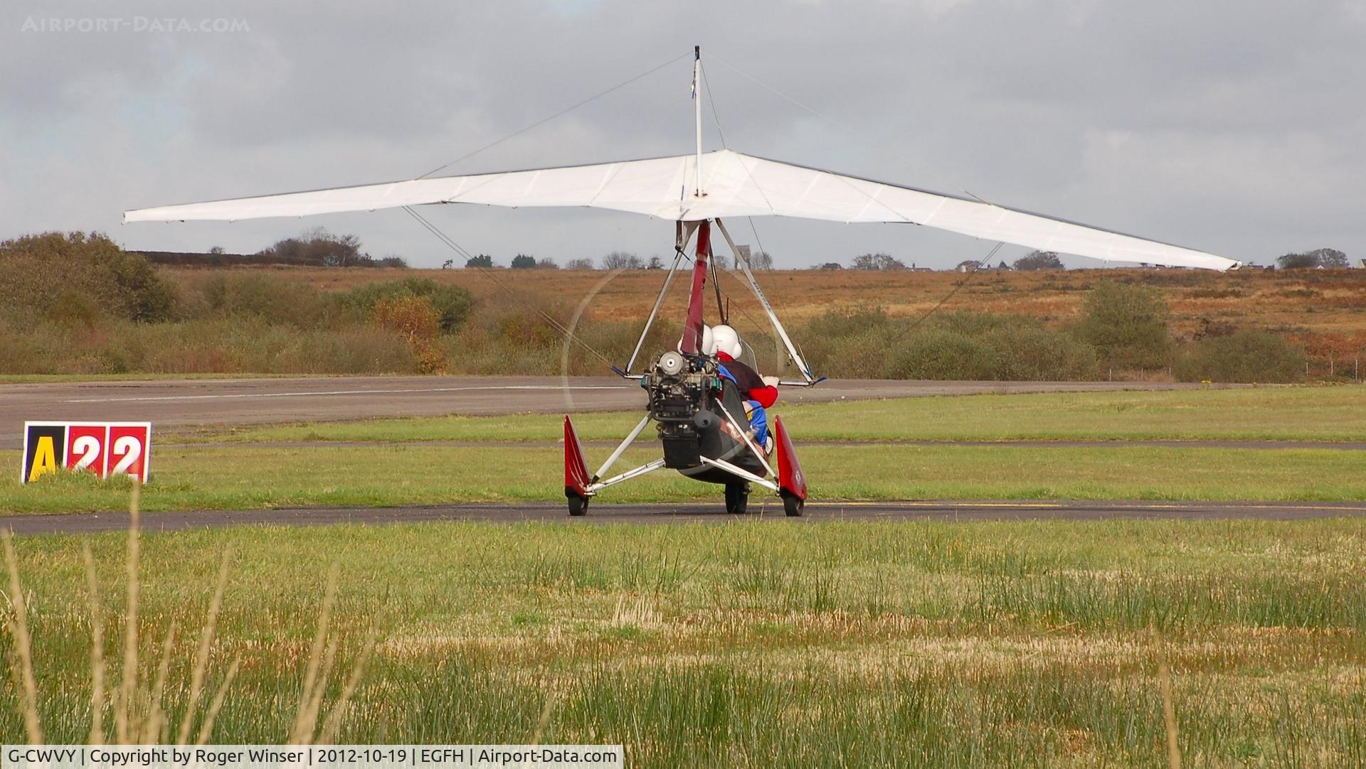 G-CWVY, 2003 Mainair Pegasus Quik C/N 7984, Resident Pegasus Quik