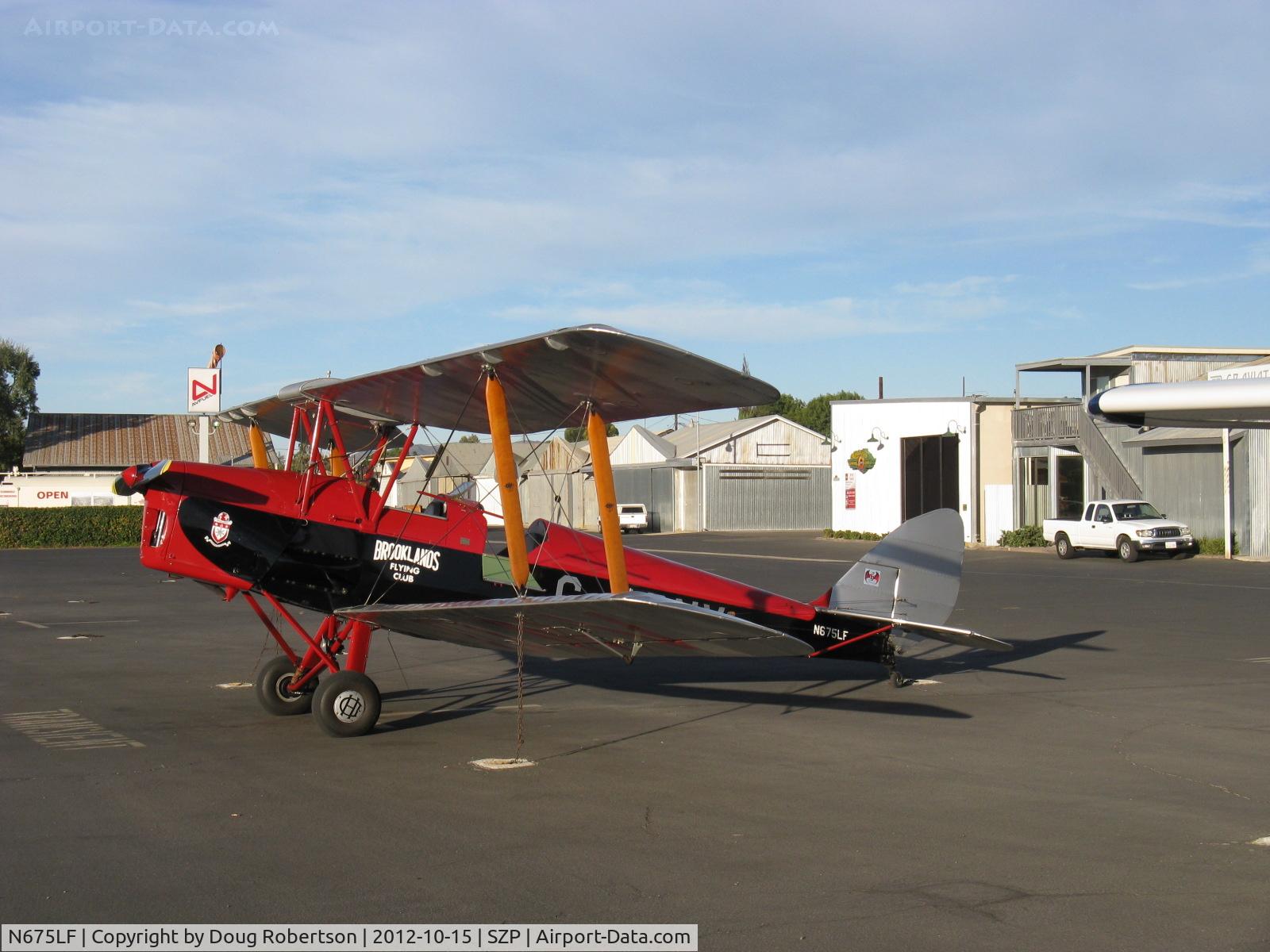 N675LF, 1944 De Havilland DH-82A Tiger Moth II C/N 86572, 1944 DeHavilland DH 82A TIGER MOTH, DeHavilland Gipsy Major in-line inverted air-cooled 135 Hp