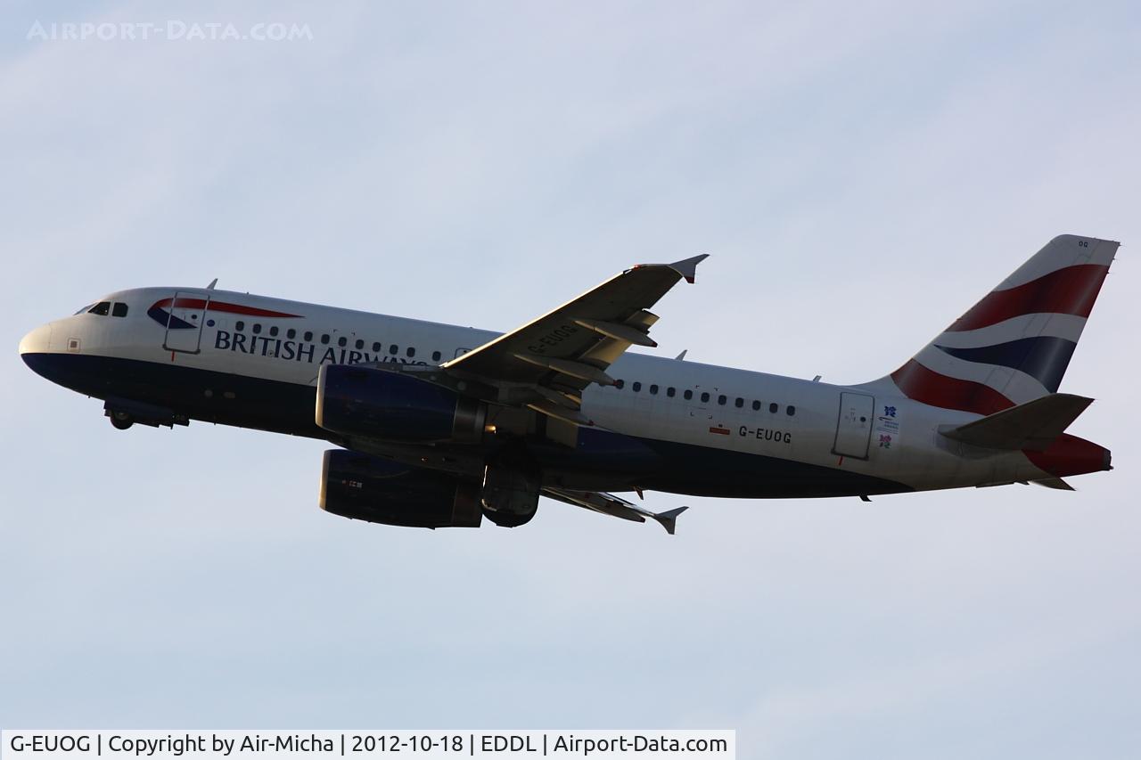 G-EUOG, 2001 Airbus A319-131 C/N 1594, British Airways, Airbus A319-131, CN: 1594
