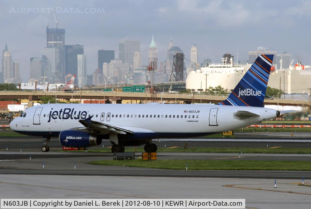 N603JB, 2005 Airbus A320-232 C/N 2352, 