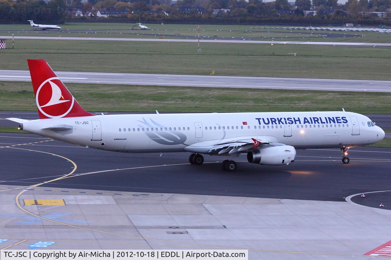 TC-JSC, 2012 Airbus A321-231 C/N 5254, Turkish Airlines, Airbus A321-231, CN: 5254