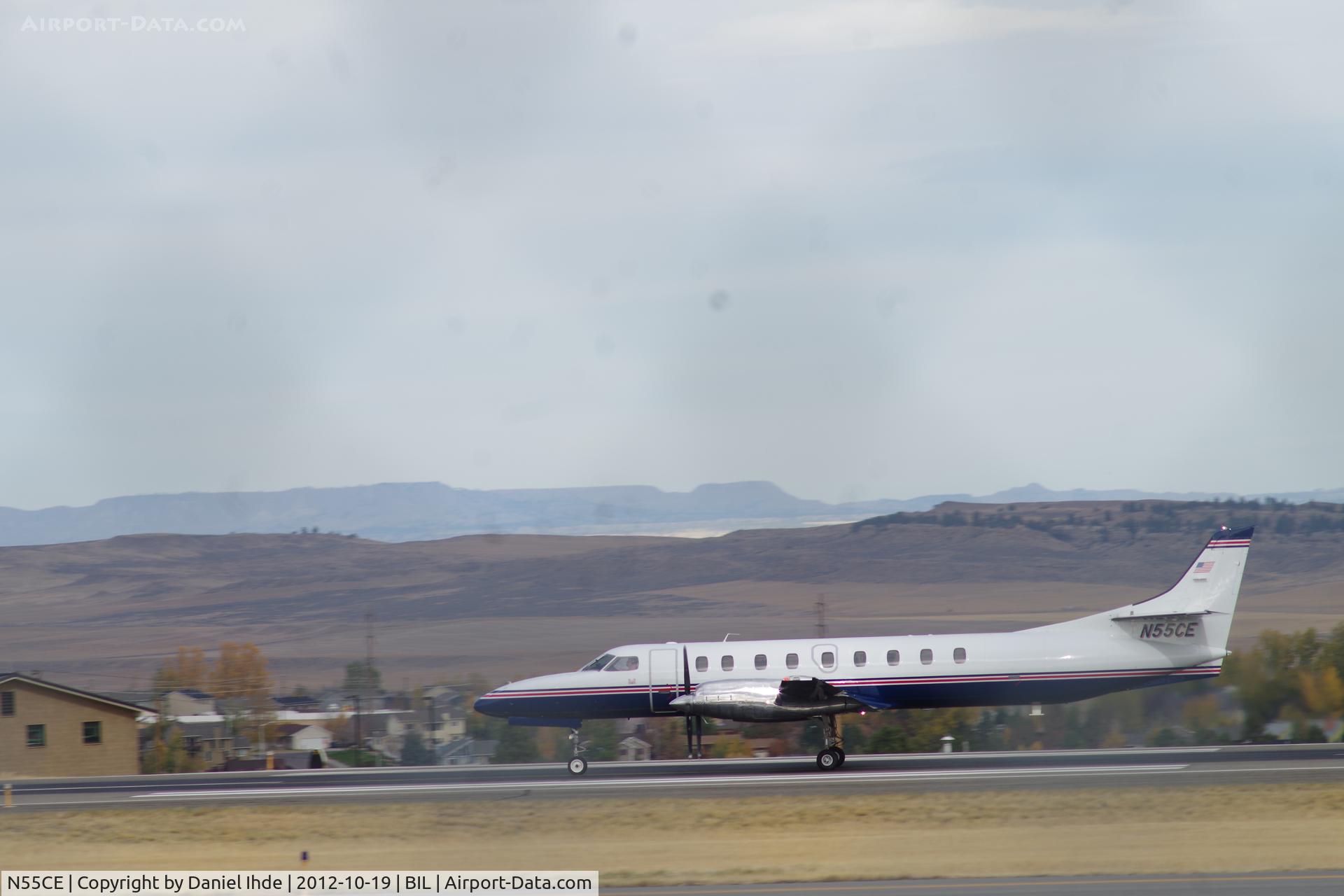 N55CE, 2000 Fairchild SA-227DC Metro 23 C/N DC-903B, Culvert Liner @ BIL
