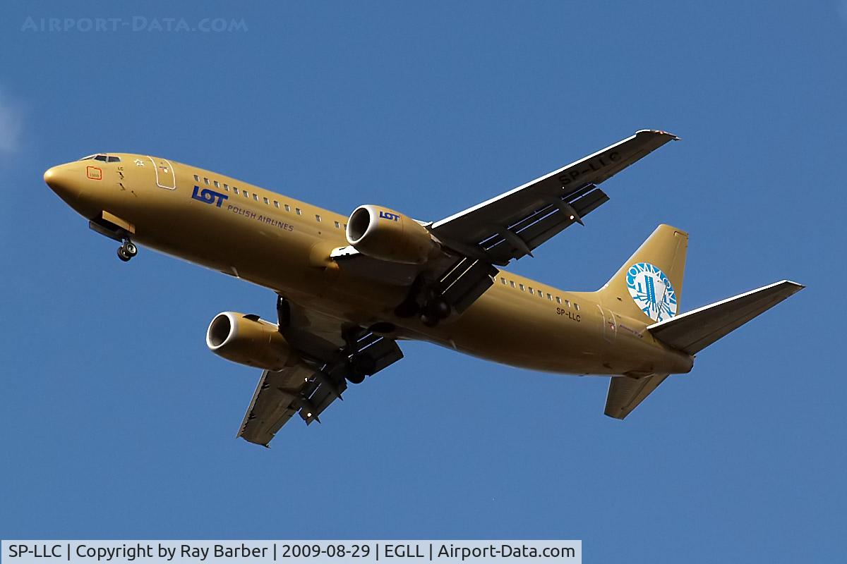 SP-LLC, 1993 Boeing 737-45D C/N 27157, Boeing 737-45D [27157] (LOT Polish Airlines) Home~G 29/08/2009