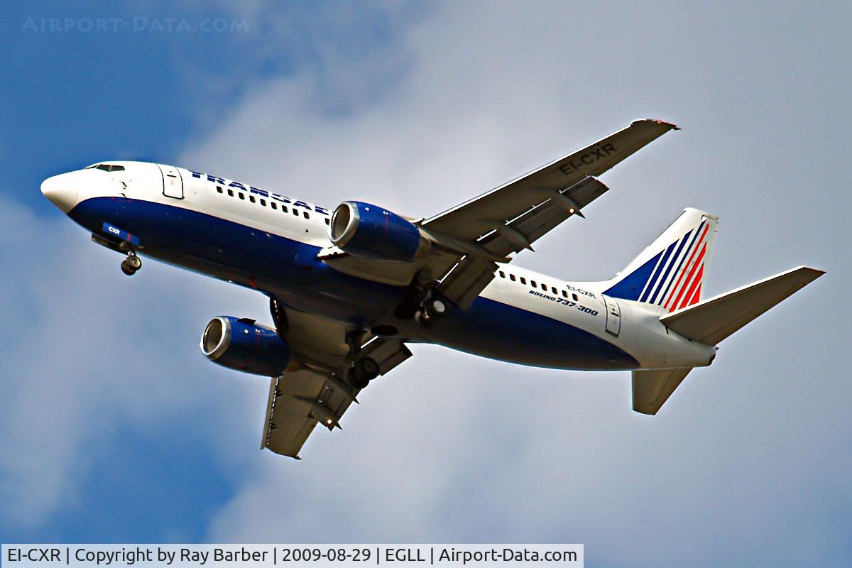 EI-CXR, 1989 Boeing 737-329 C/N 24355/1709, Boeing 737-329 [24355] (Transaero) Home~G 29/08/2009