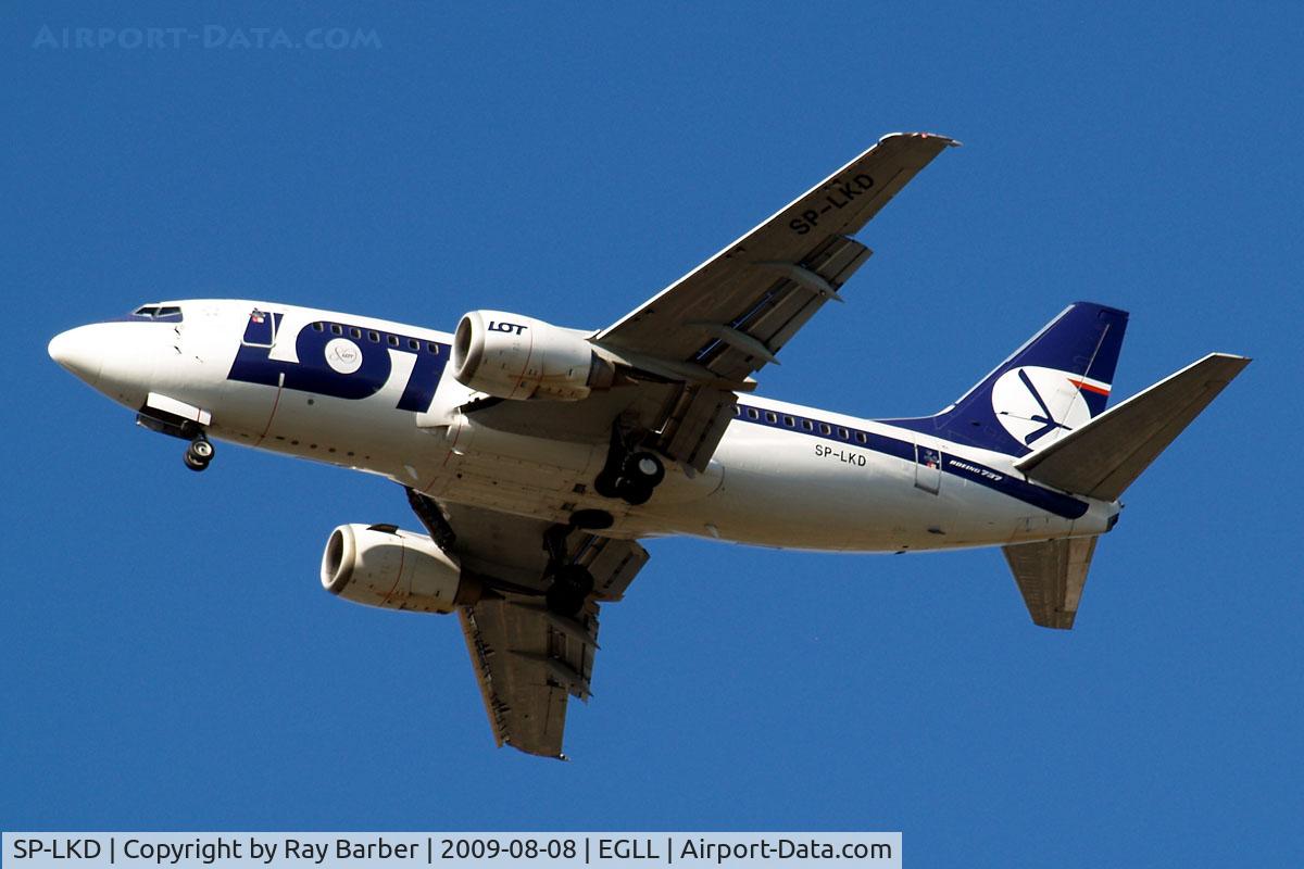 SP-LKD, 1992 Boeing 737-55D C/N 27419, Boeing 737-55D [27419] (LOT Polish Airlines) Home~G 08/09/2009