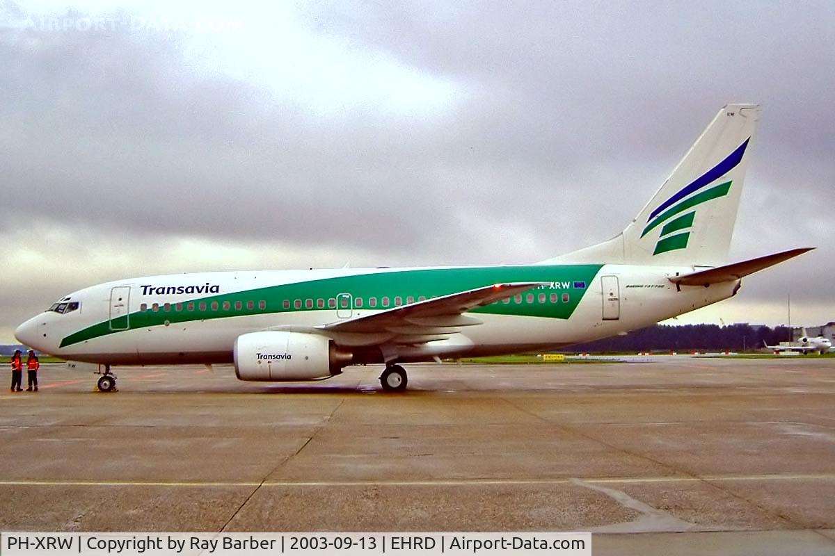 PH-XRW, 2003 Boeing 737-7K2 C/N 33465, Boeing 737-7K2 [33465] (Transavia) Rotterdam~PH 13/09/03
