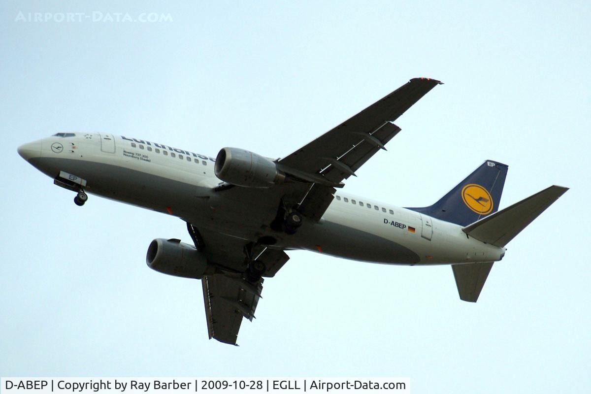 D-ABEP, 1992 Boeing 737-330 C/N 26430, Boeing 737-330 [26430] (Lufthansa) Home~G 28/10/2009