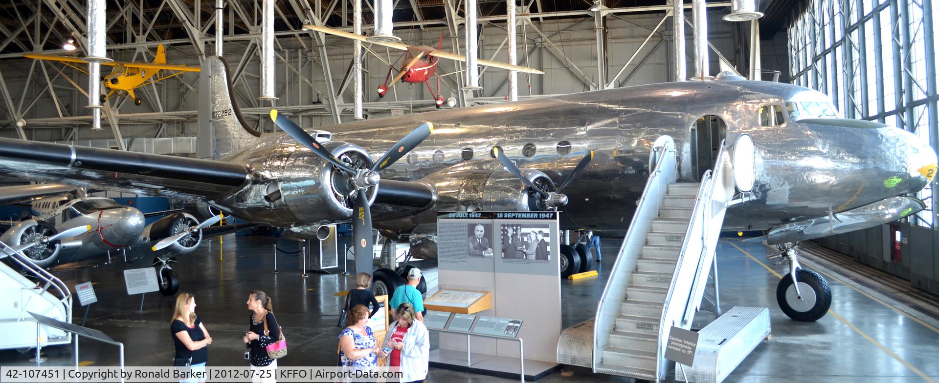 42-107451, 1942 Douglas VC-54C-5-DO Skymaster C/N 7470, AF Museum
