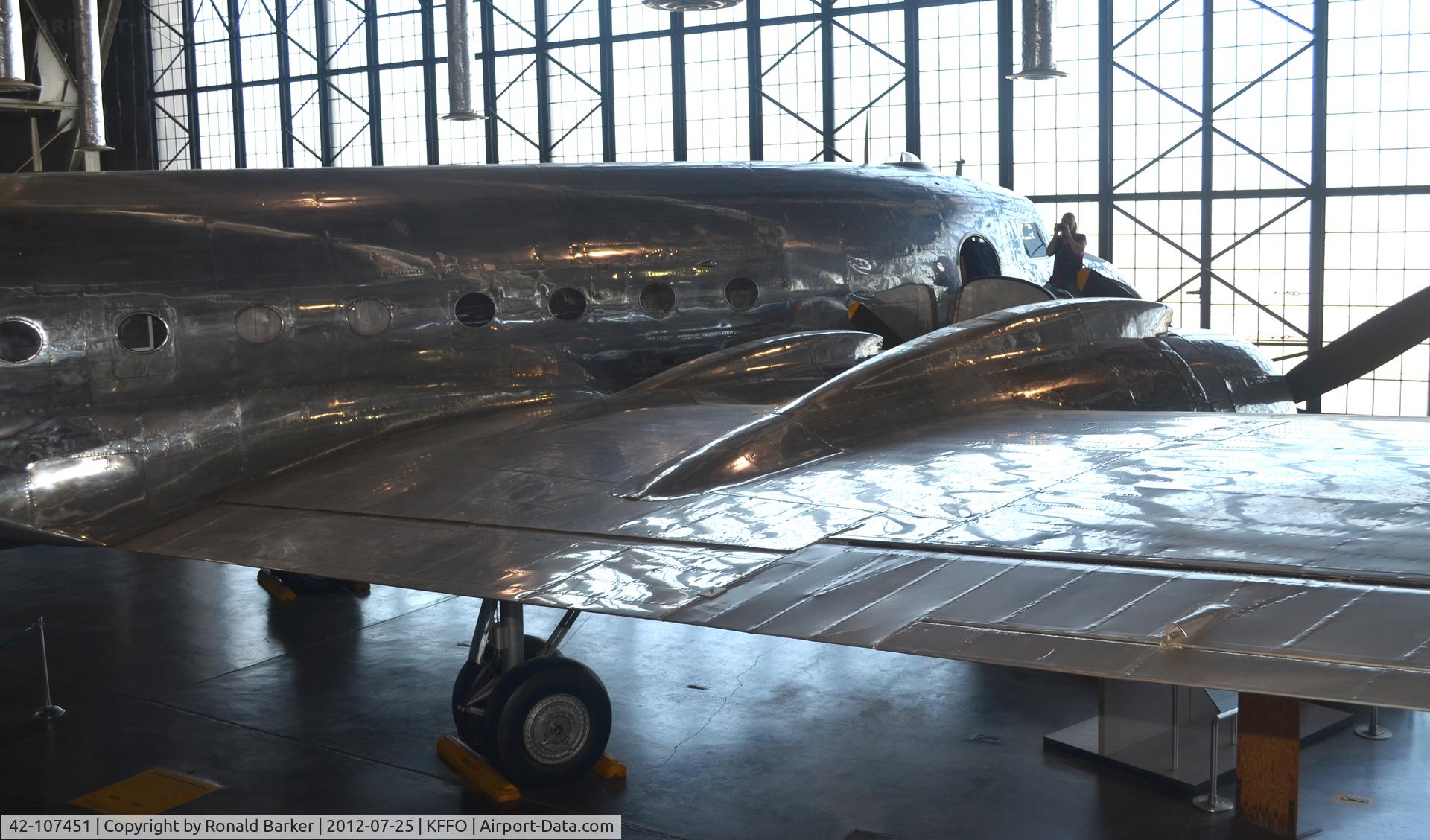 42-107451, 1942 Douglas VC-54C-5-DO Skymaster C/N 7470, AF Museum