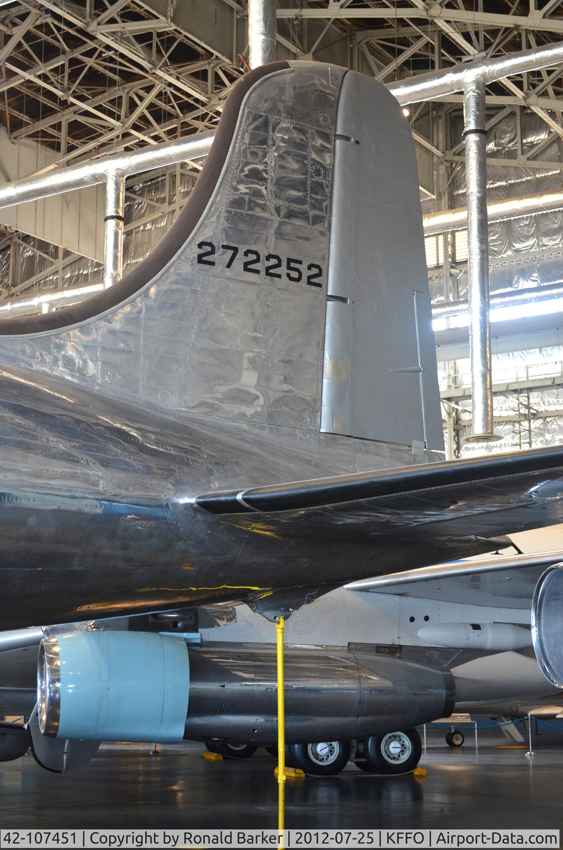 42-107451, 1942 Douglas VC-54C-5-DO Skymaster C/N 7470, AF Museum shown as 272252