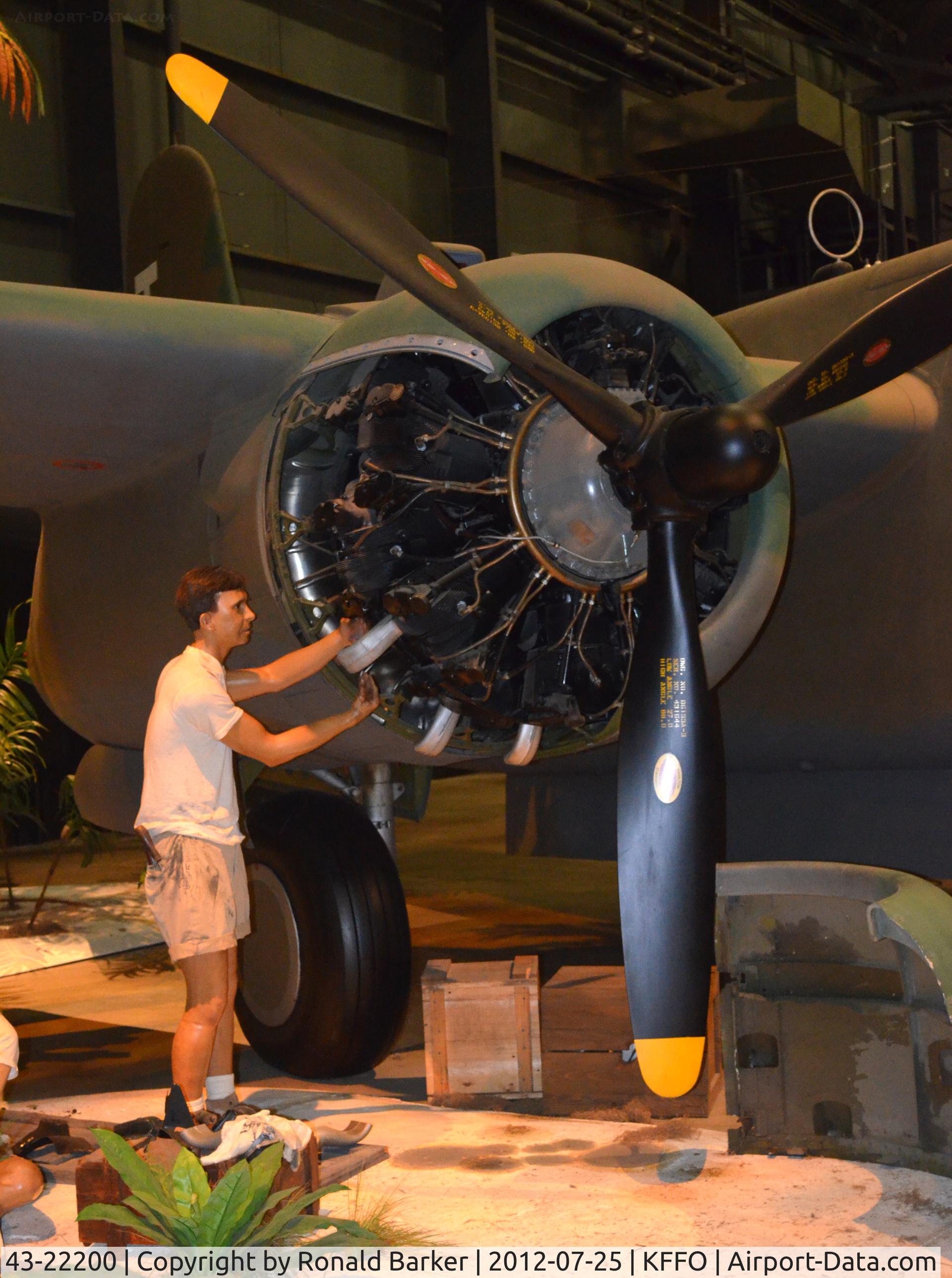 43-22200, 1943 Douglas A-20G Havoc C/N 21847, AF Museum