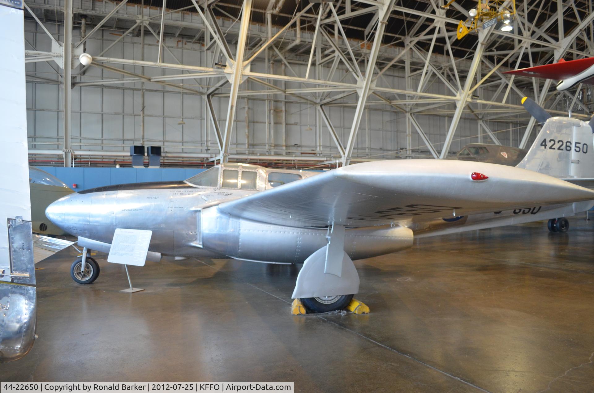 44-22650, 1944 Bell P-59B Airacomet C/N 27-58, AF Museum
