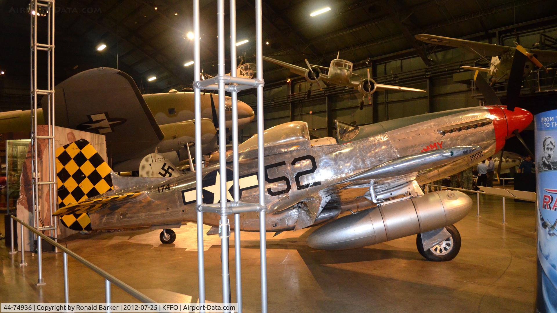 44-74936, 1944 North American P-51D-30-NA Mustang C/N 122-41476, AF Museum