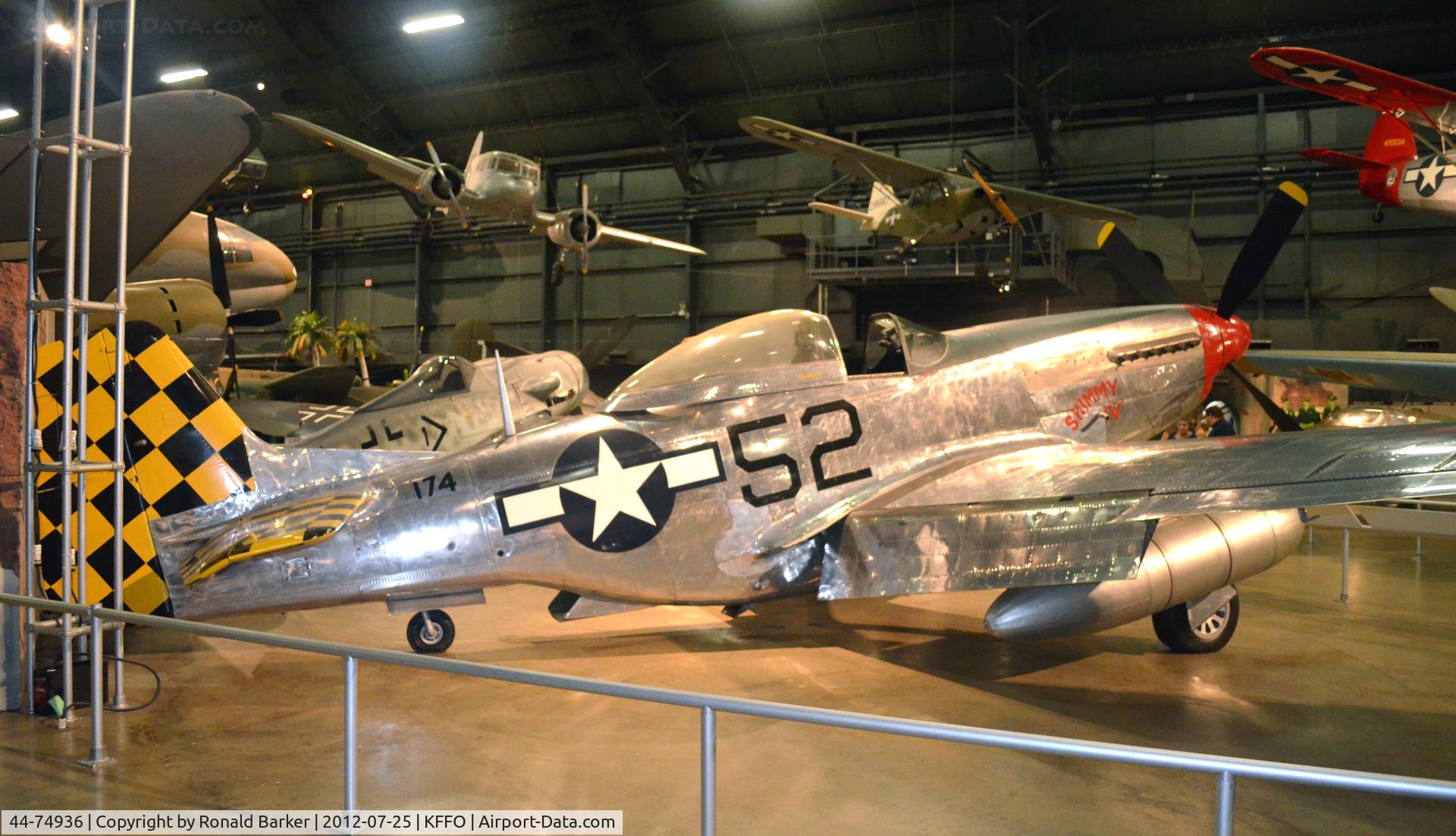 44-74936, 1944 North American P-51D-30-NA Mustang C/N 122-41476, AF Museum