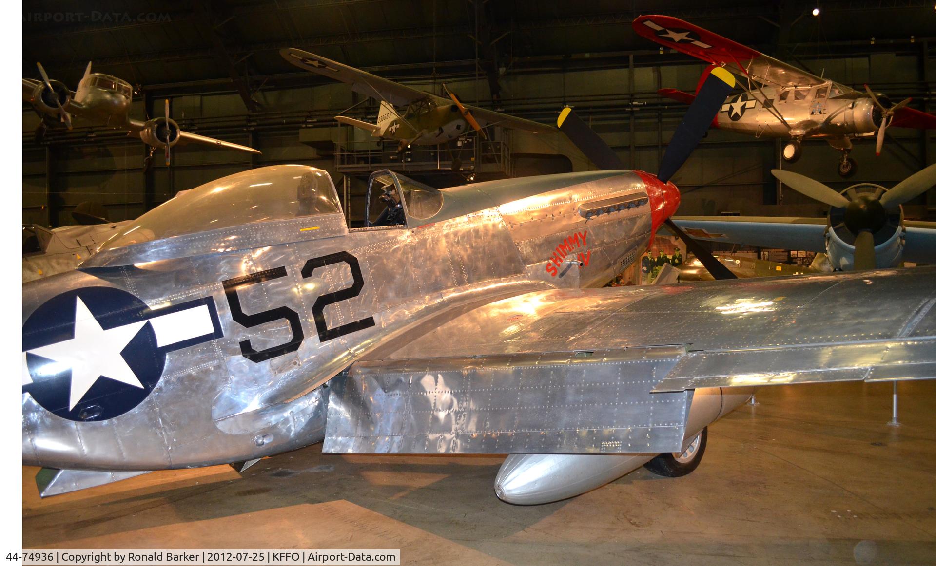 44-74936, 1944 North American P-51D-30-NA Mustang C/N 122-41476, AF Museum