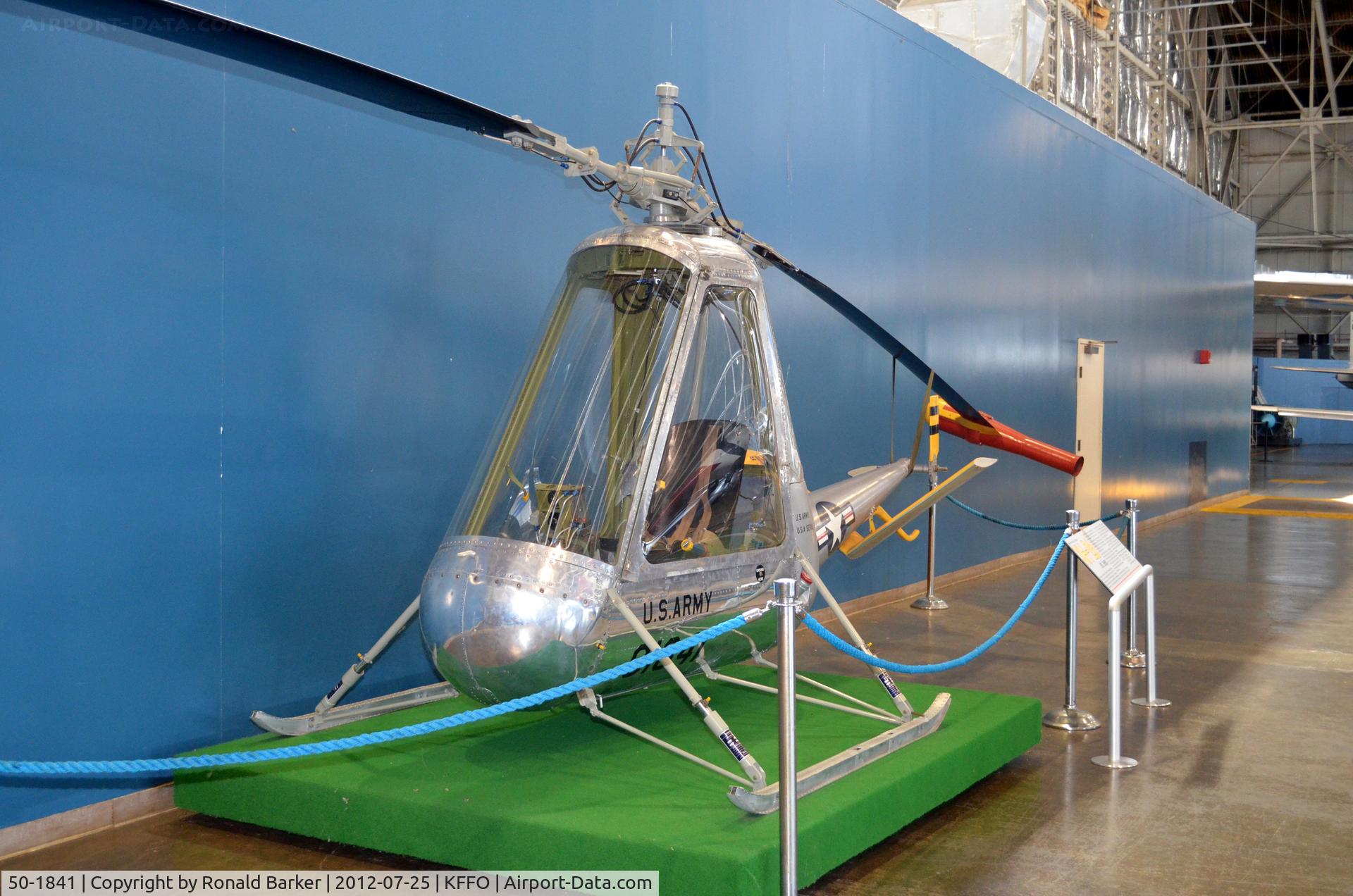 50-1841, 1951 American Helicopter Company XH-26 Jet Jeep C/N Unknown, AF Museum