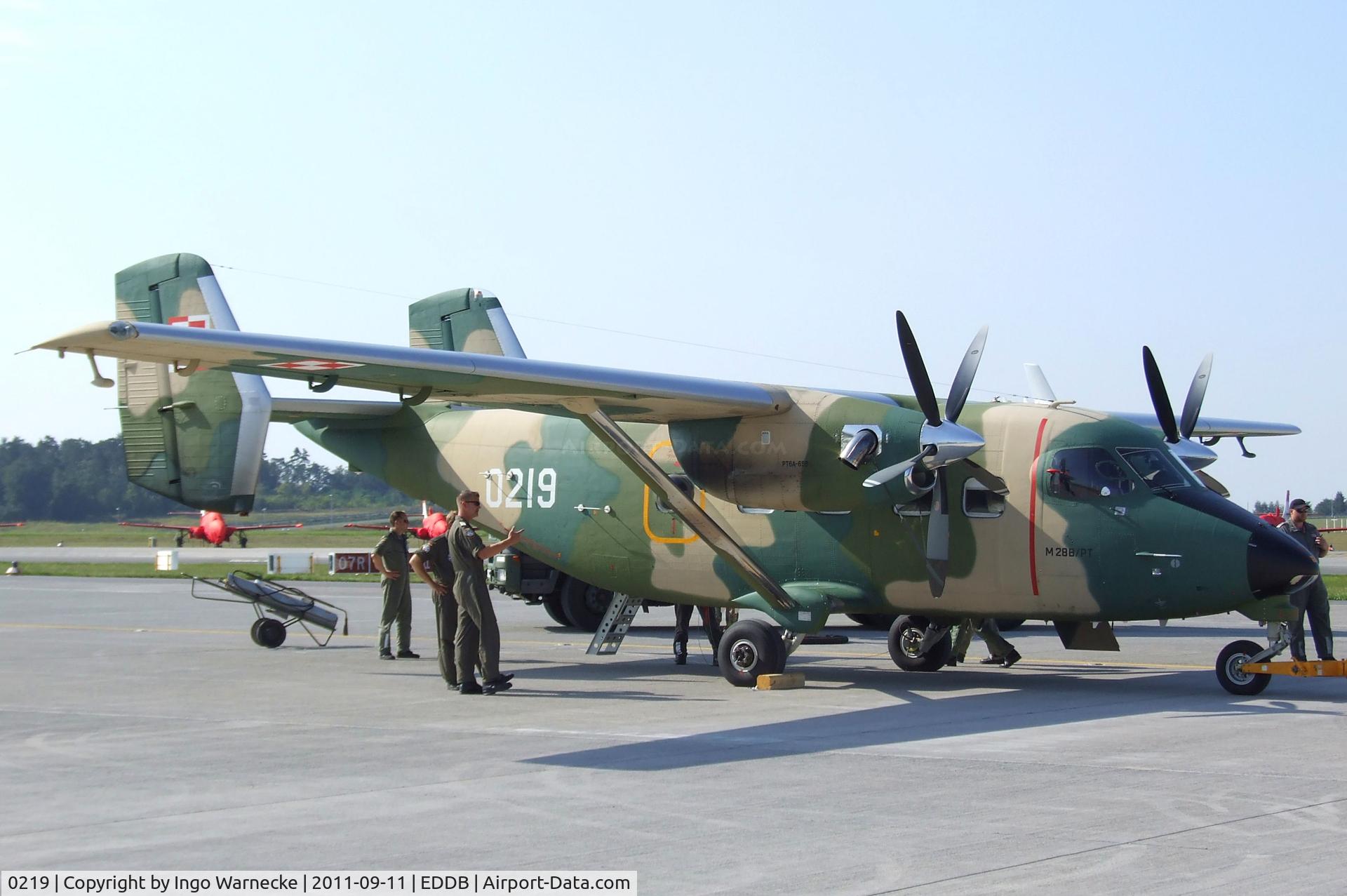 0219, PZL-Mielec M-28B/PT Bryza 1TD C/N AJG003-07, PZL-Mielec M-28B/PT of the Polish air force at the ILA 2012, Berlin