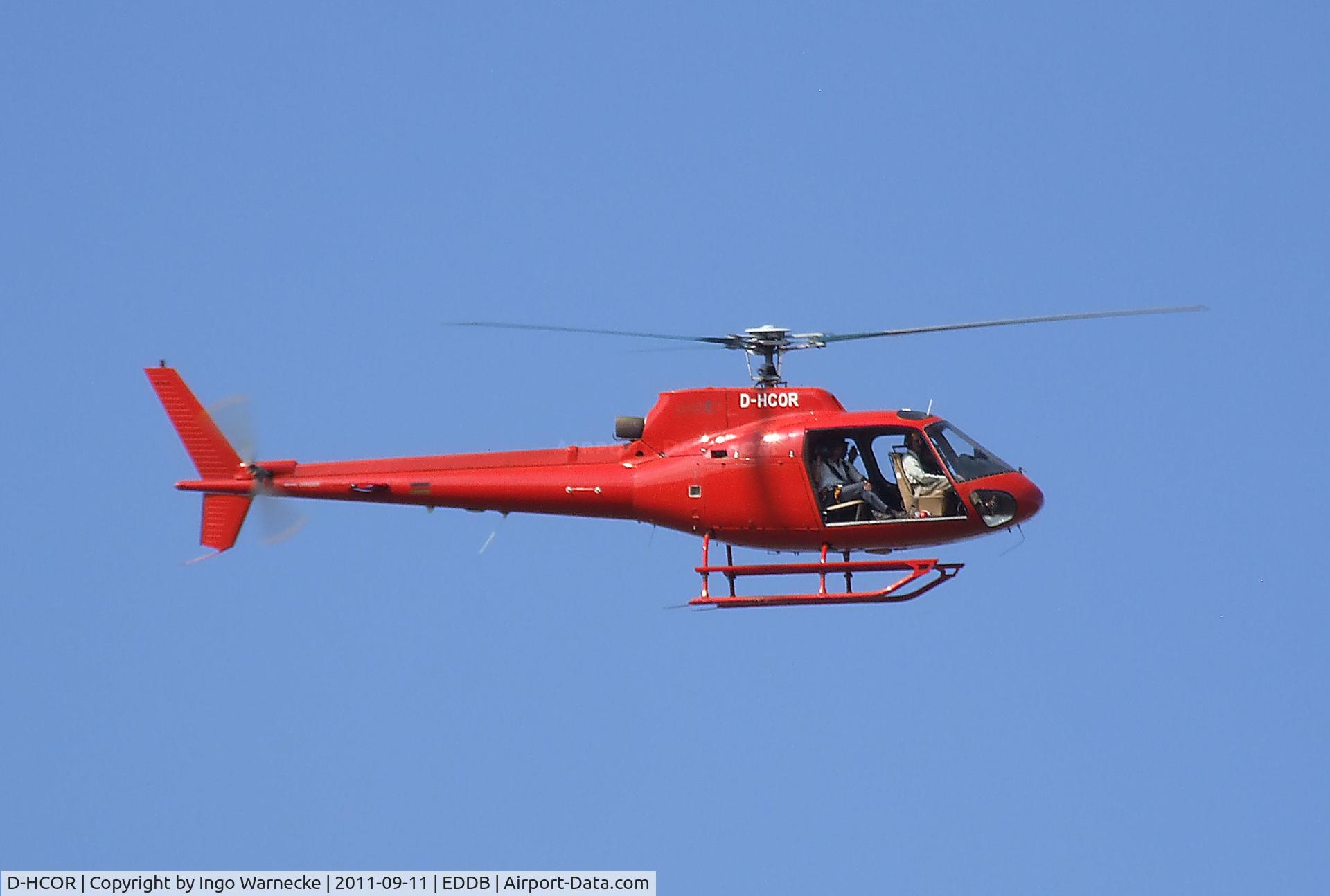 D-HCOR, Aerospatiale AS-350B Ecureuil C/N 1601, Aerospatiala AS.350B Ecureuil at the ILA 2012, Berlin