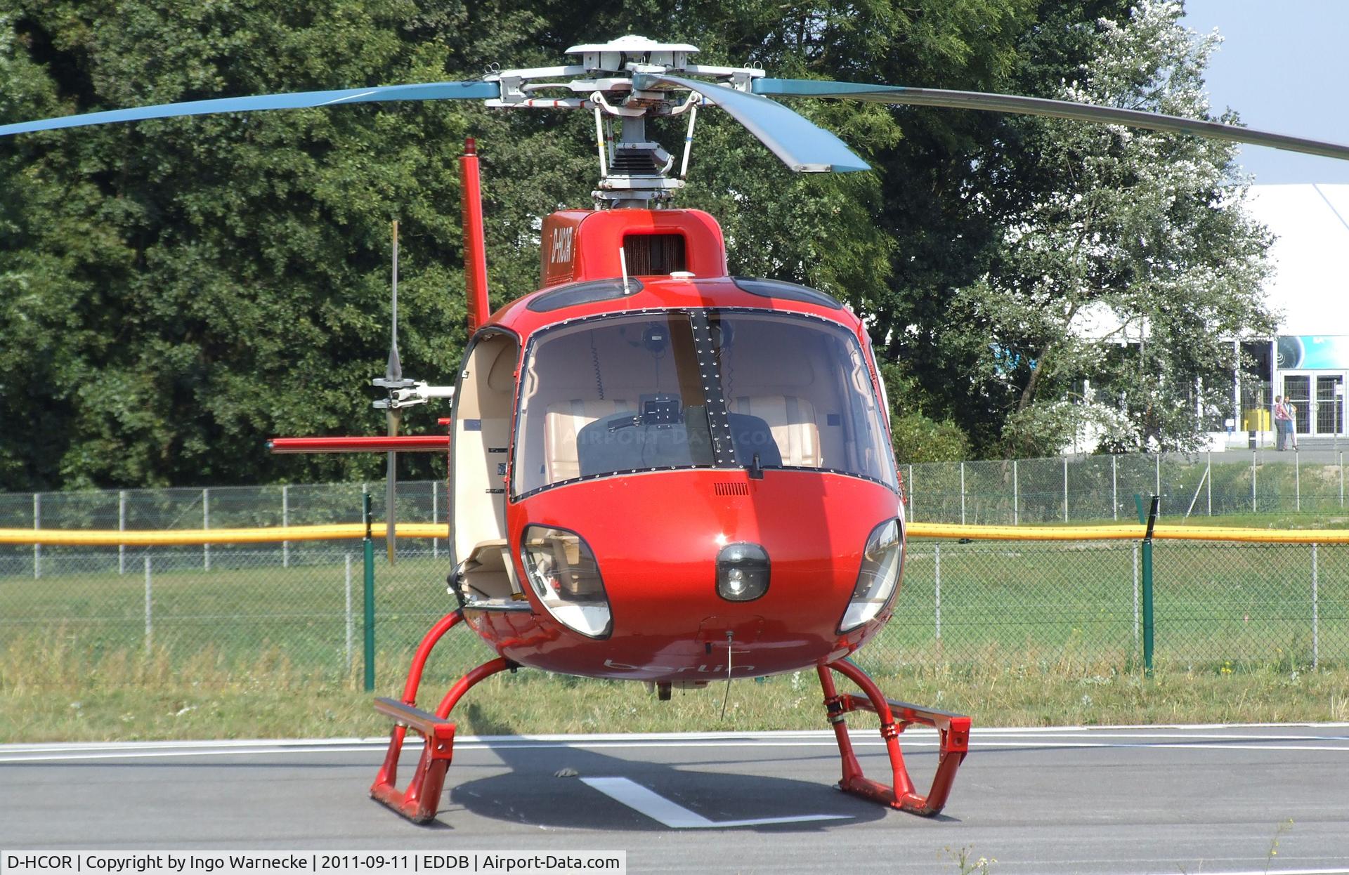 D-HCOR, Aerospatiale AS-350B Ecureuil C/N 1601, Aerospatiala AS.350B Ecureuil at the ILA 2012, Berlin