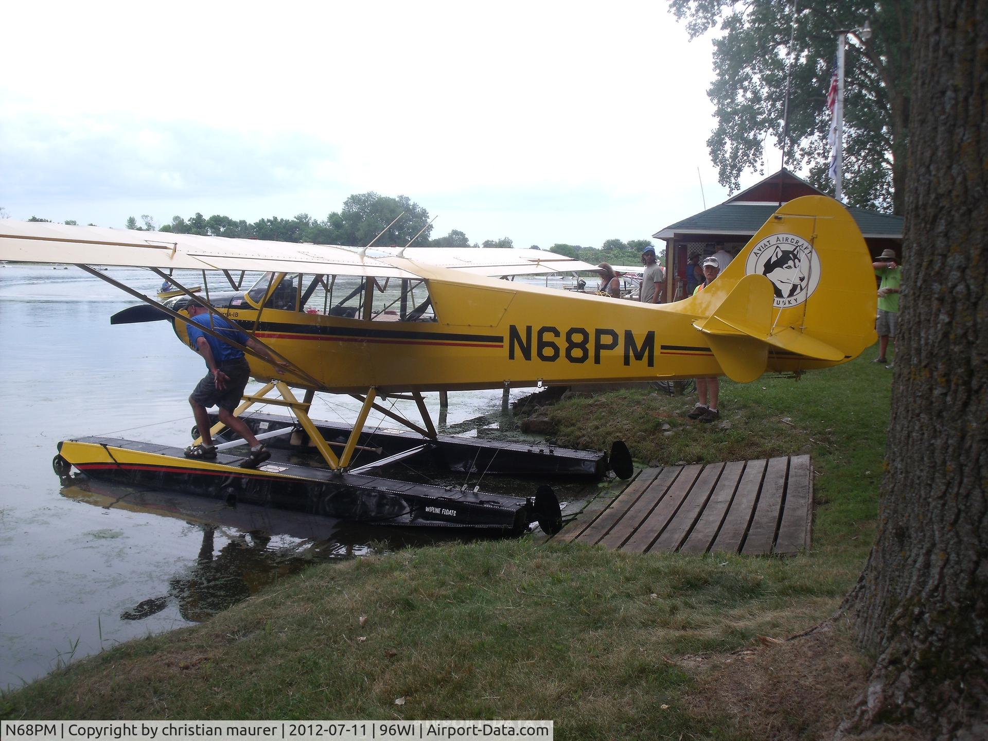 N68PM, 2006 Aviat A-1B Husky C/N 2340, husky at oshkosh 2012