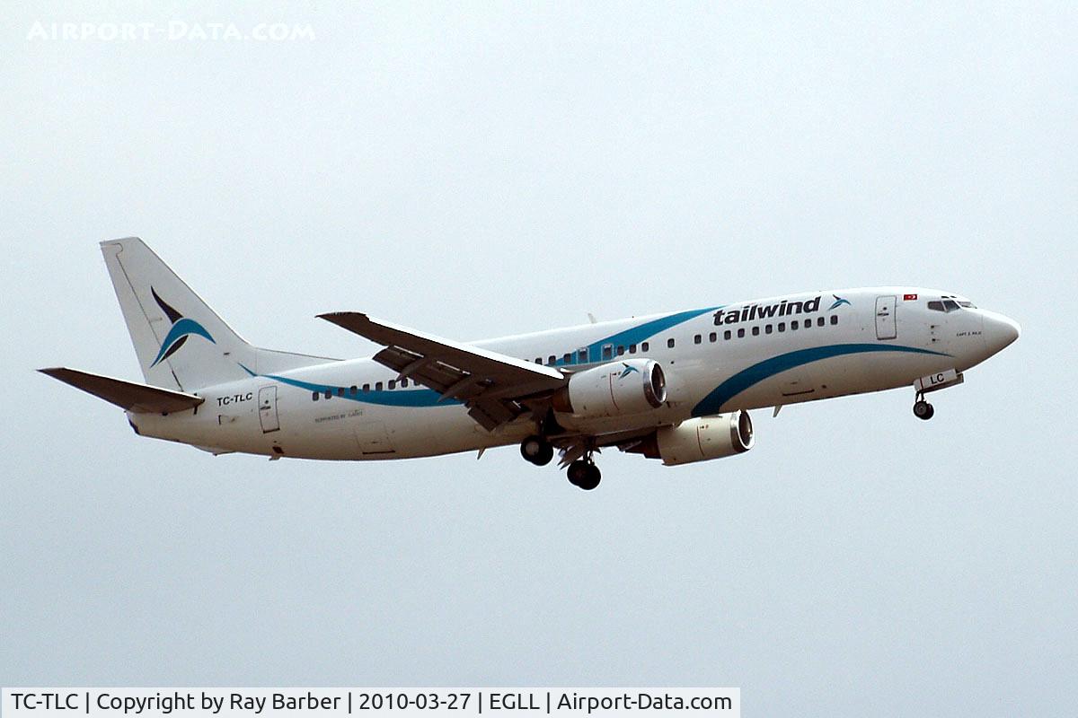 TC-TLC, 1994 Boeing 737-4Q8 C/N 25112, Boeing 737-4Q8 [25112] (Tailwind Airlines) Home~G 27/03/2010
