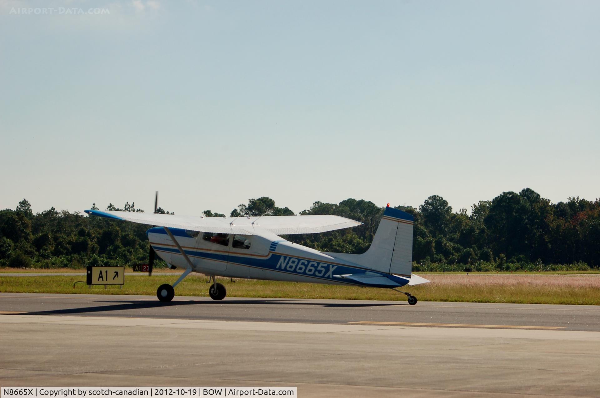 N8665X, 1961 Cessna 180E C/N 18051065, 1961 Cessna 180E N8665X at Bartow Municipal Airport, Bartow, FL