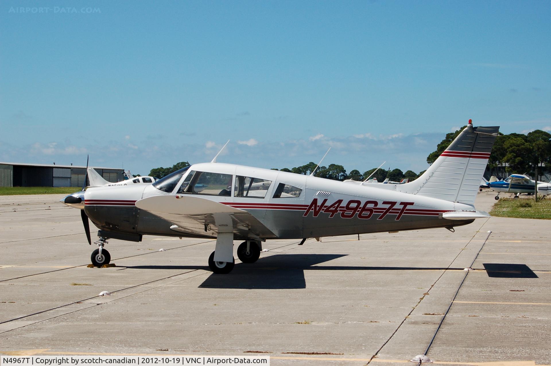 N4967T, 1972 Piper PA-28R-200 C/N 28R-7235164, 1972 Piper PA-28R-200 N4957T at Venice Municipal Airport, Venice, FL