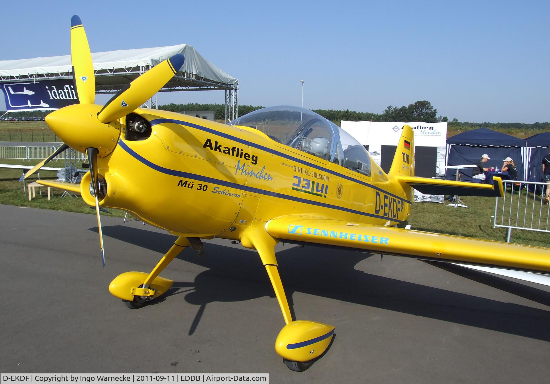 D-EKDF, Akaflieg München Mü-30 Schlacro C/N V-1, Akaflieg München Mü-30 Schlacro at the ILA 2012, Berlin